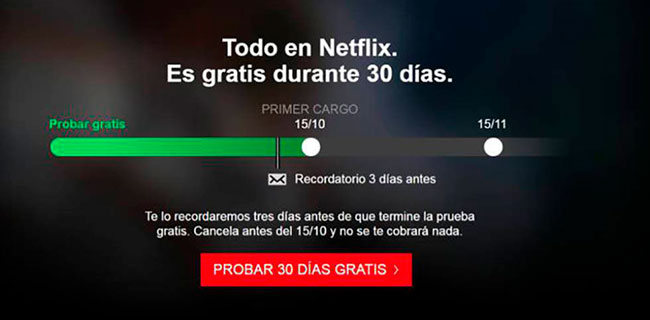 Cómo ver Netflix gratis, sin pagar nada 2023 (tv y teléfono) - Acceder al período de prueba de 30 días