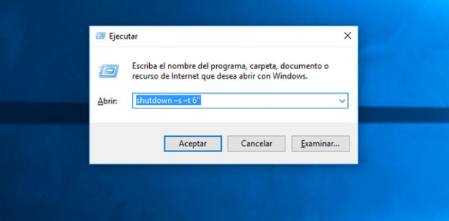 Cómo apagar el PC automáticamente en Windows 7 y 10 - Apagado automático a través del comando shutdown