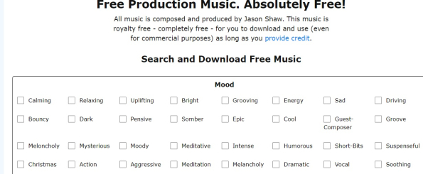 ¿Dónde puedo conseguir música sin copyright para YouTube? - Audionautix.com