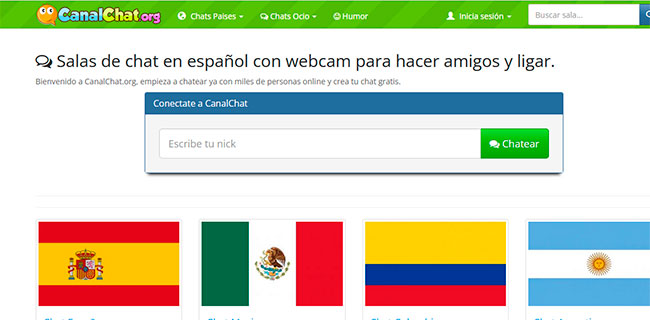 Páginas webs y apps de chat online gratis ¡en español! - Canalchat.org