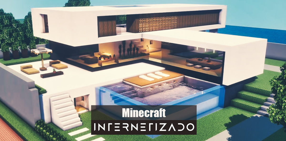 Londres Persona a cargo del juego deportivo arrendamiento Casas modernas en Minecraft: Ideas y planos 2023