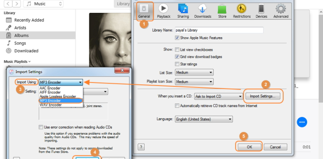 Cómo convertir un archivo CDA a MP3 - CDA a MP3 con iTunes en MacOS