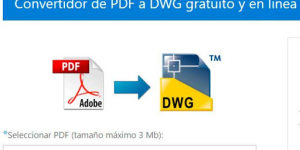 Cómo convertir un archivo PDF a DWG