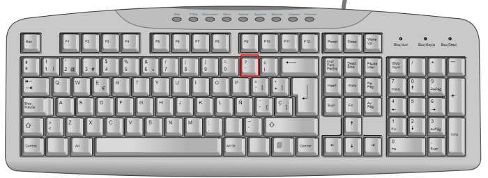 Cómo escribir el símbolo del apóstrofo (') o la comilla simple con el teclado - Escribir en Windows