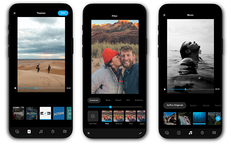 Cómo poner música a un video en PC/teléfono - GoPro QUIK (Android , iOS y PC)