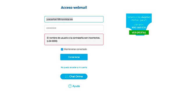 Entrar al correo de Movistar o Telefónica - ¿Cómo saber si mi cuenta de Movistar todavía está activa?