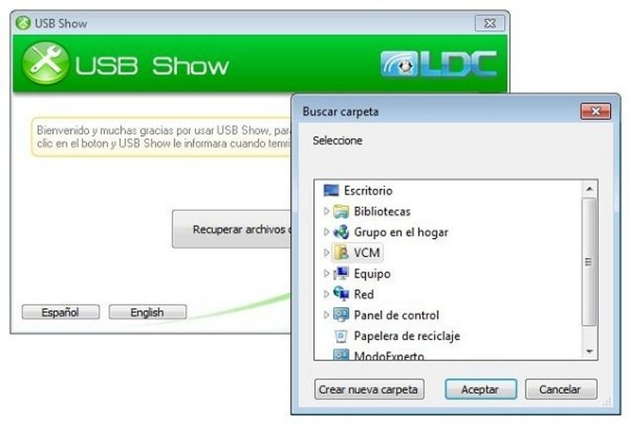 Cómo usar USB Show para recuperar archivos ocultos - Paso a paso para instalar y utilizar USB Show en el ordenador