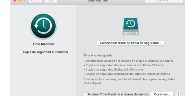 Cómo formatear, restaurar o dejar de fábrica un Mac - Copia de Seguridad