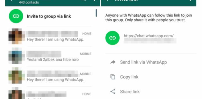 Cómo crear un link de Whatsapp - Crear un link para grupos de WhatsApp