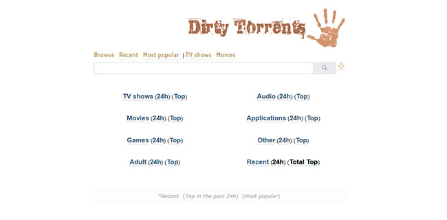 Alternativas a TuMejorTorrent - Dirty Torrents