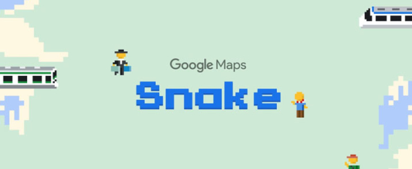 Mejores trucos de Google en 2022 - El juego de la serpiente desde Google Maps