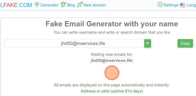 Correo temporal: mejores webs y servicios gratuitos de correo desechable - EmailFake.com