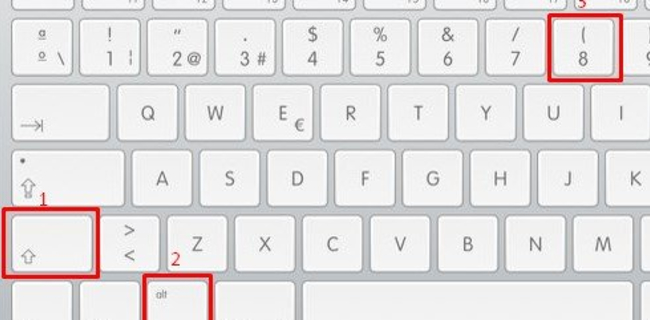 Cómo hacer el símbolo del grado « º » con el teclado - Escribir el símbolo del grado (°) en MacOS
