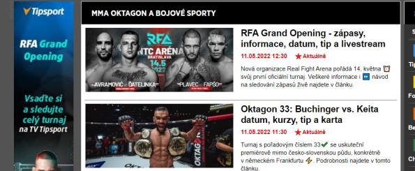 23 páginas para ver UFC en stream [ONLINE] - Fight Live.cz