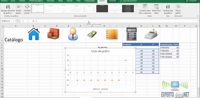 Gráfico en Excel: circular, áreas, líneas, dispersión, araña, columnas y barras 2023 - Gráficos de dispersión en Excel
