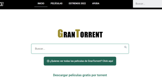 Alternativas a DonTorrent. ¿Ha cerrado o ya no funciona? - GranTorrent