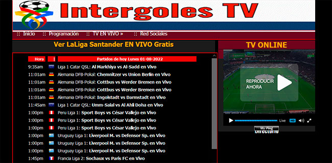Alternativas Pirlo TV: Cómo ver el fútbol en vivo - Intergoles