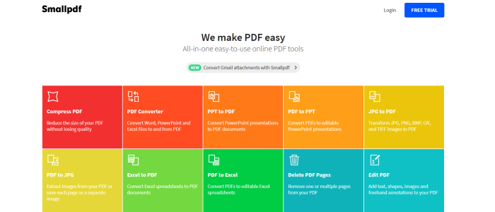 Mejores conversores ODT a PDF - Convertir un archivo ODT a PDF desde servicios gratuitos en línea