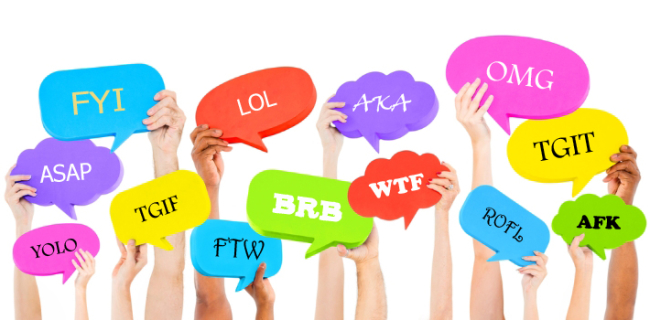 Que significa 'LOL' - Otros ejemplos de acrónimos utilizados en redes sociales