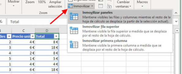 Diferencia entre filas y columnas en Excel - Principales diferencias entre filas y columnas