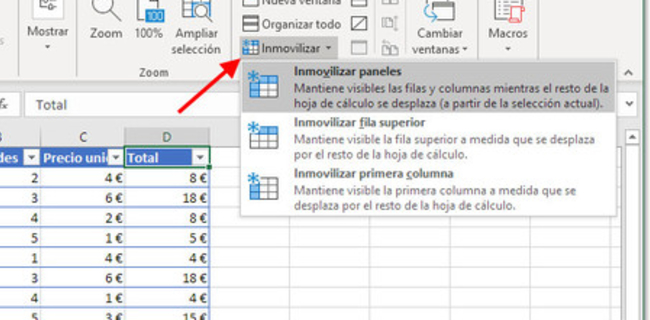 Diferencia entre filas y columnas en Excel - Principales diferencias entre filas y columnas