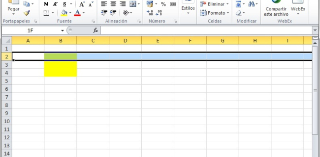 Diferencia entre filas y columnas en Excel - ¿Qué es una fila?