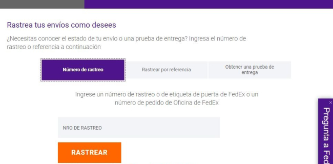 Cómo hacer seguimiento de envíos de paquetes de FedEx - Rastrear envío de FedEx por número de envío, tracking o seguimiento