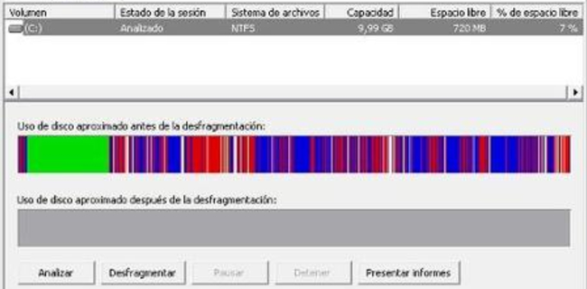 Optimizar PC: recupera la velocidad si va lento y acelera el PC - Realiza una desfragmentación del disco