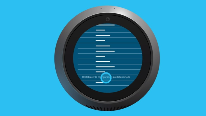 Reiniciar el dispositivo con Alexa integrada - Restablece tu Echo con sus propios botones de control