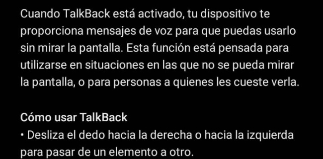 Cómo solucionar el error «Custom binary blocked by FAP Lock o FRP Lock» - Solución sin PC: Instala TalkBack