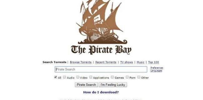 Alternativas a TodoTorrents. ¿Ha cerrado o ya no funciona? - The Pirate Bay