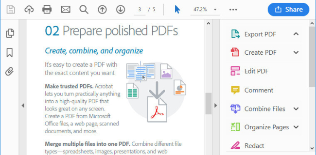 Cómo modificar o editar un PDF: Herramientas gratuitas - Utilizar Adobe Acrobat