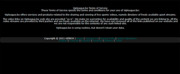 24 páginas para ver deportes online - Vipleagues.tv