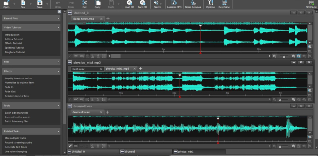 24 programas para editar audio: ranking del 2023 - WavePad